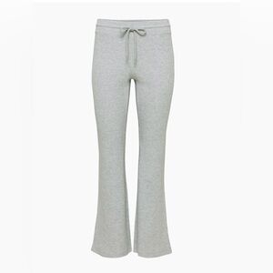 Aritzia Sunday Best Gray Baby Waffle Pant
